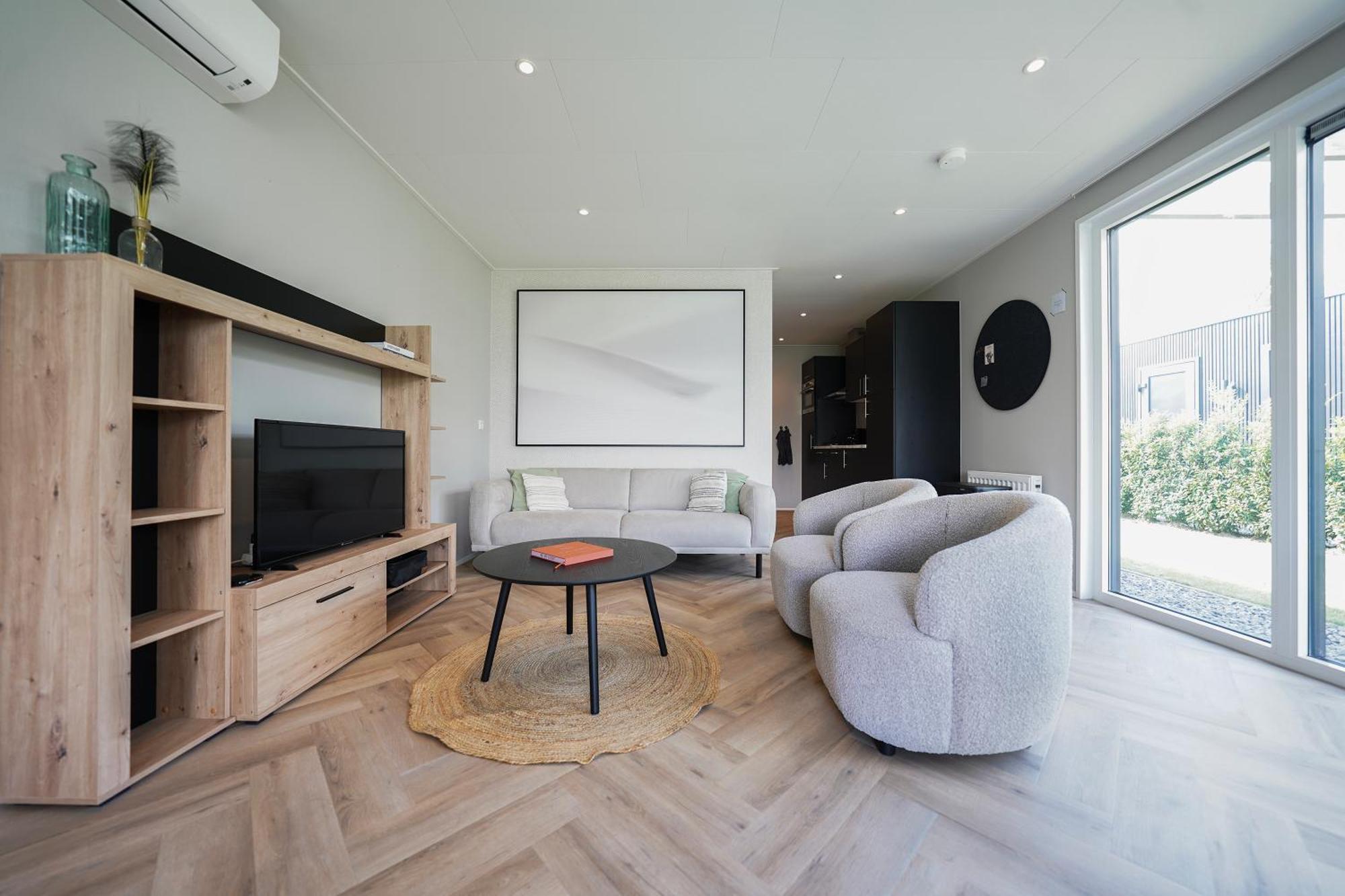 Luxe Lodge 'Bold' Nabij Bos En Veluwemeer - 4 Pers Ермело Екстериор снимка
